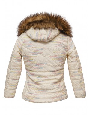 Girls Jacket Quilted Snow White